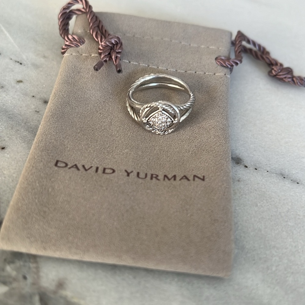 David Yurman Infinity Ring in Sterling Silver